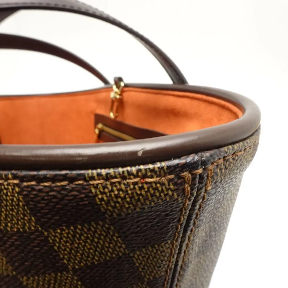 Louis Vuitton Damier Manosque PM Ebene Tote Bag